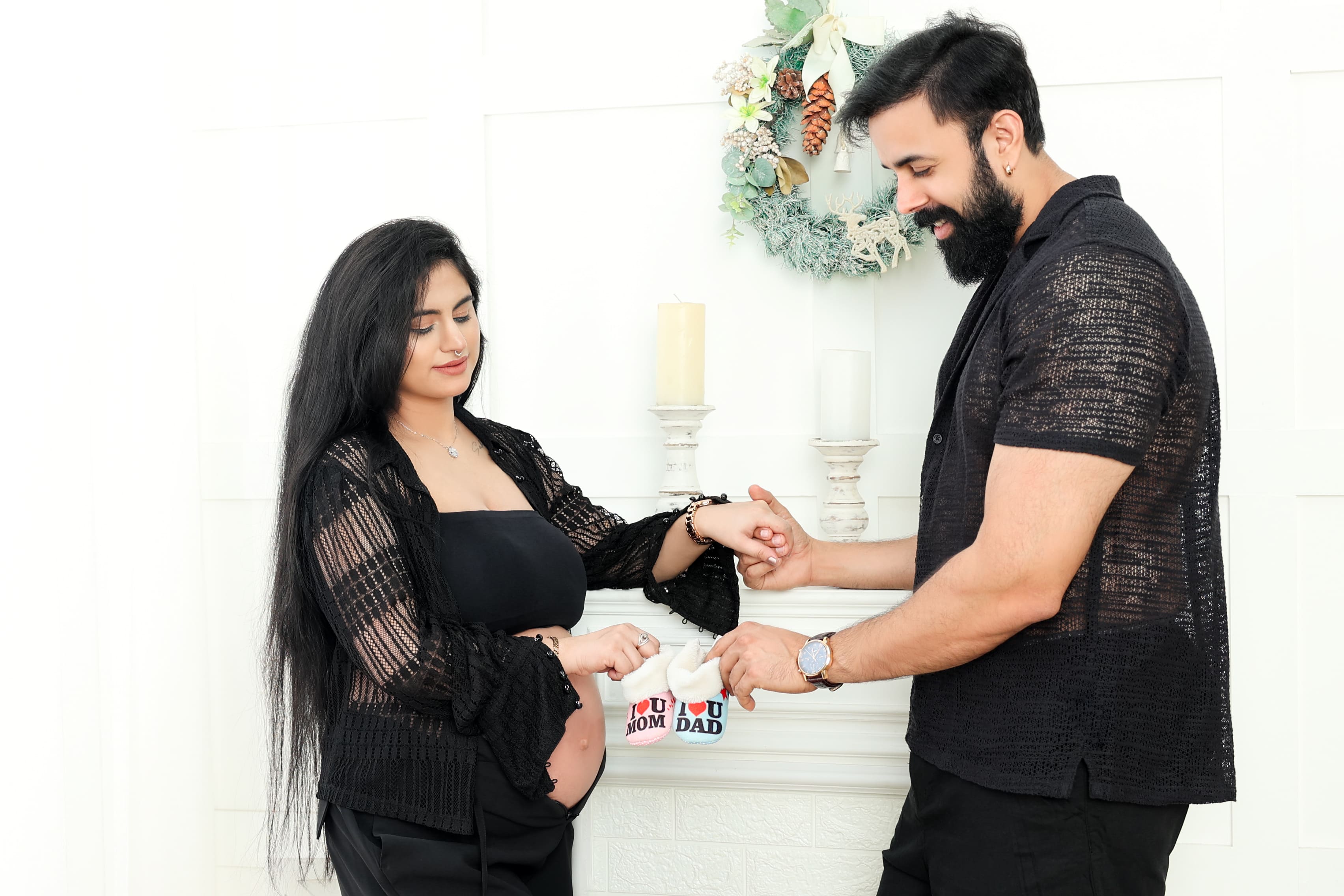 Professional photography studio moments